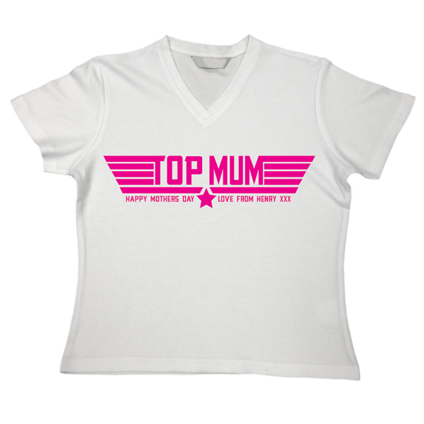 Mum Personalised T-shirt Size 12/14