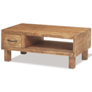 Mexican pine retro coffee table furniture