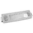 Small Ashlar Finish Sterling Silver Money Clip