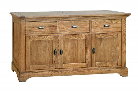 toulouse Antique Oak Large Sideboard