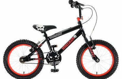 Boys Wrecker Bike - Red/Black, 5-7 Years