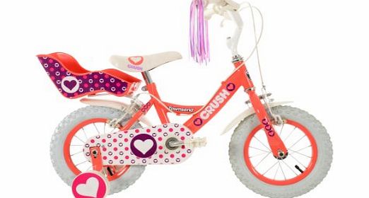 Crush 8.5 Inch Kids Bike - Girls