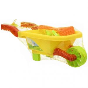 Plastic Wheel Barrow Set