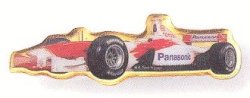 Toyota F1 Toyota F1 Car Pin Badge