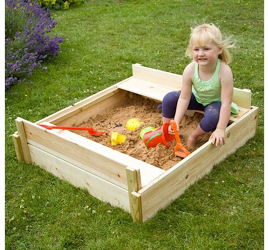 TP292 Wooden Lidded Sandpit