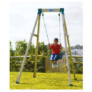 Single Wooden Swing