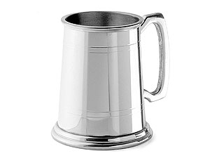 Traditional 1 Pint Pewter Tankard 013602