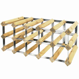 Wooden Wine Racks - Light Oak (3x4