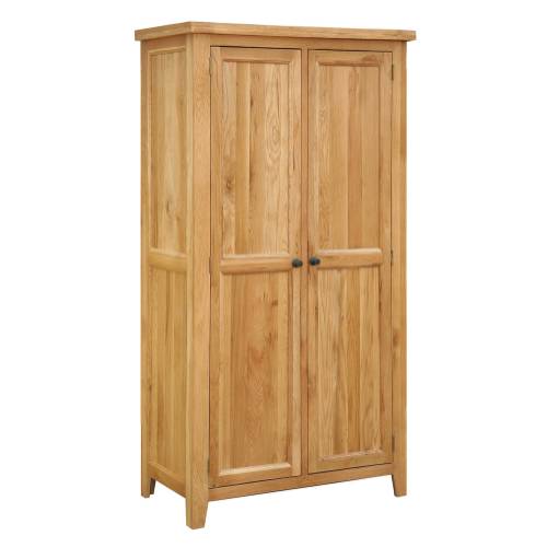 Trafalgar Oak Ladies Wardrobe