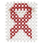 Traidcraft Beaded Aids Badge