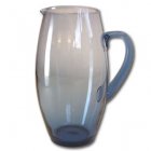 Traidcraft Blue Glass Jug