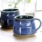 Traidcraft Blue Mugs (4)