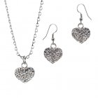 Traidcraft Diamante Heart Set