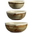 Traidcraft Egg Shaped Bowls (Set of 3)