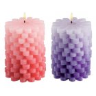 Traidcraft Flower Swirl Candles