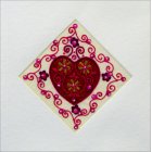 Traidcraft Heart Sequin Card