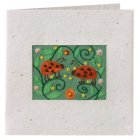 Traidcraft Ladybirds Card