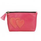 Traidcraft Pink Hearts Purse