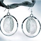 Traidcraft Single Disc Earrings