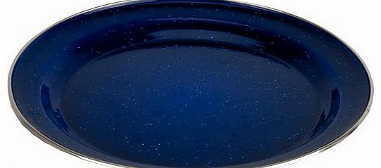 Enamel Camping Plate - Blue