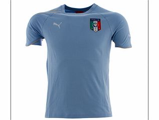 Puma 2010-11 Italy Cotton Tee (Powder Blue)