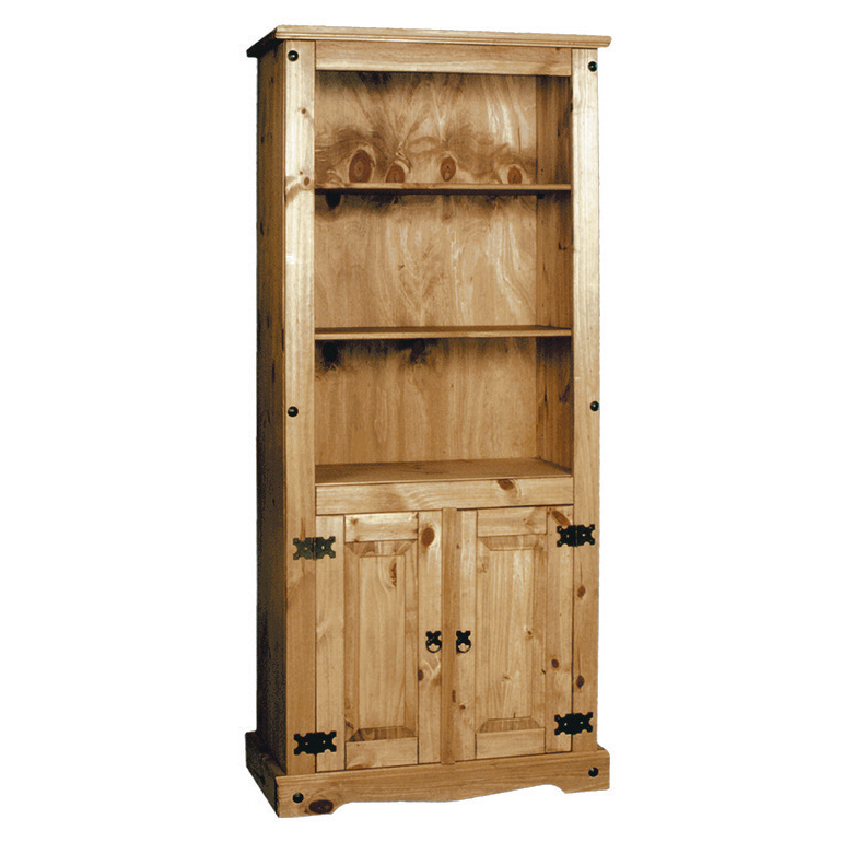 Transcon Aztec Mexican Pine Bookcase