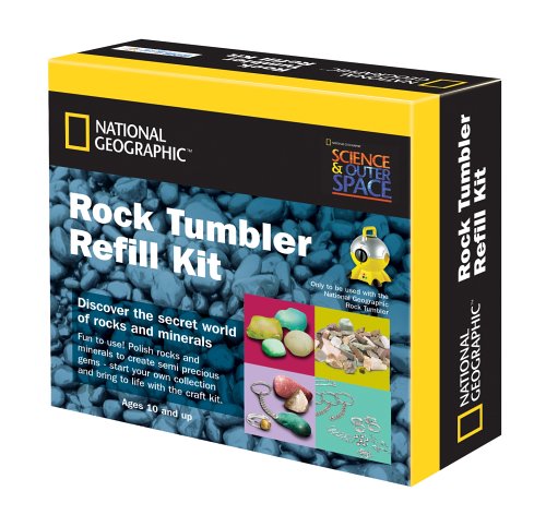 National Geographic Rock Tumbler Refill Kit