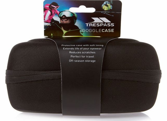 Boxer Goggles Sunglasses Case - Black