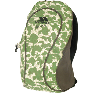 Trespass Boys Boys Trespass Plod Rucksack. Green Camo