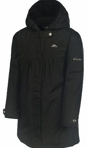 Girls Vee Jacket - Black, Size 7/8