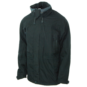 Mens Trespass Makian Jacket. Black