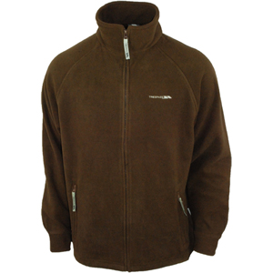 Tresspass Mens Mens Trespass Kazan Full Zip Fleece. Truffle