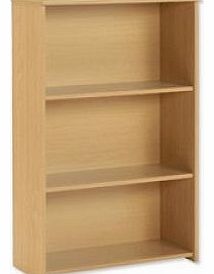 Basic Medium Book Case - Oak