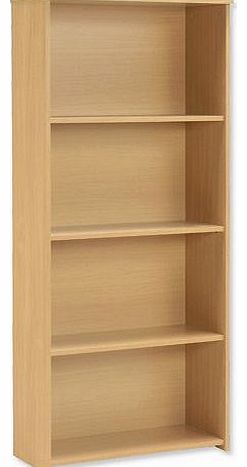 Trexus Basic Tall Book Case - Oak