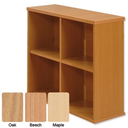 Plus Desk High Bookcase Beech