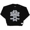 Tole Tribal Crew Neck Sweater (Black)