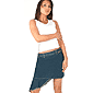 Asymmetric Denim Skirt