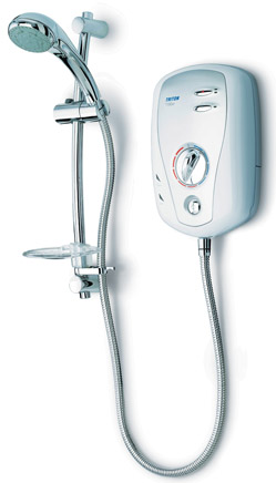 T100XR Slimline Electric Shower 10.5kW.