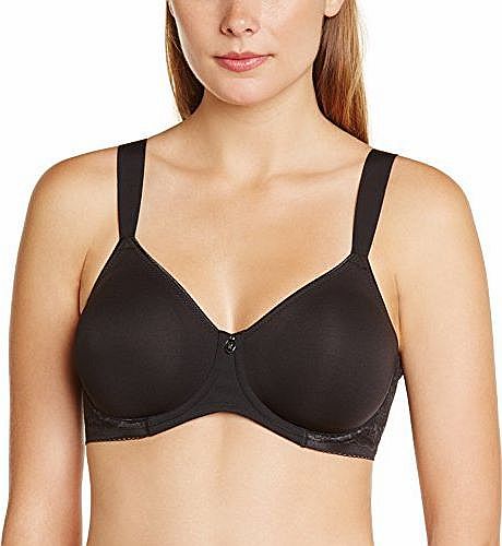 Cool Sensation Wired Bra Full Cup Womens Bra black 34D