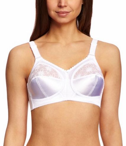 Doreen Luxury Non Wired Full Cup Womens Bra White 40DD