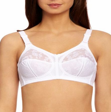 Triumph Doreen Non-Wired Full Cup Womens Bra, White, 44DD