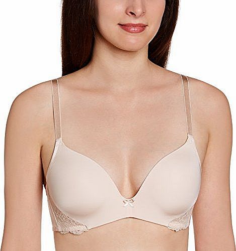 Triumph Womens Contouring Sensation WP Full Cup Plain Everyday Bra, Beige (Nude Beige), 34D