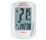 Cateye Strada Wireless Cycle Computer White