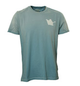 Blue T-Shirt with Large Logo