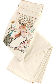 Bobby embroidered jeans