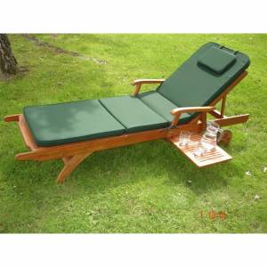 Sunlounger Cushion (Green)