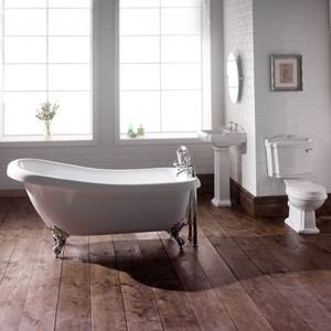 Traditional Slipper Bath Suite