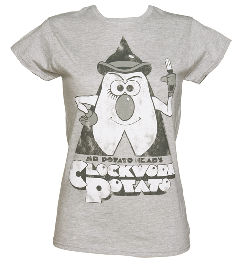 Ladies Clockwork Potato Mr Potato Head T-Shirt