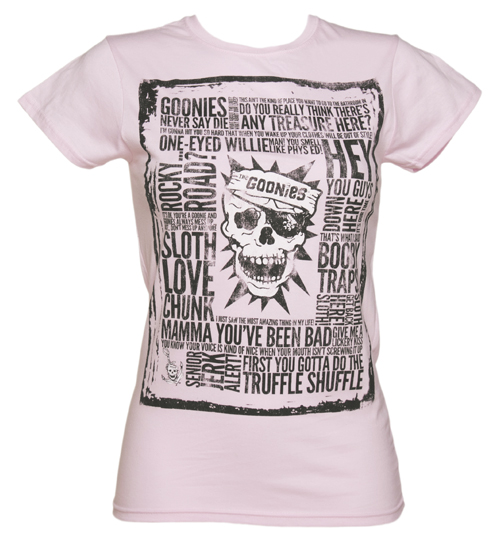 Ladies Goonies Quotes T-Shirt