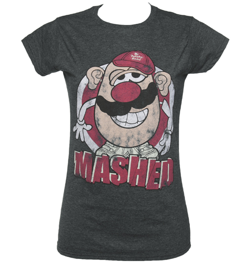 Ladies Mr Potato Head Mashed T-Shirt